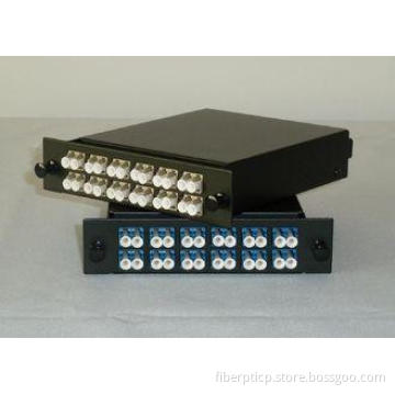 LC 24 port Simplex / Duplex MPO data patch panel with RoHS